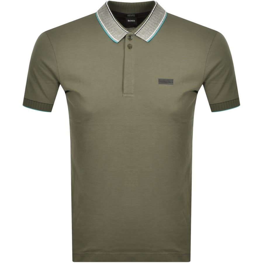 Alternative Image for ProductBOSS Paddy 1 Polo T Shirt Green1